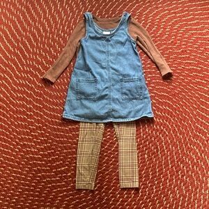 Fall Girl Outfit - Old Navy and Little Co. 4T